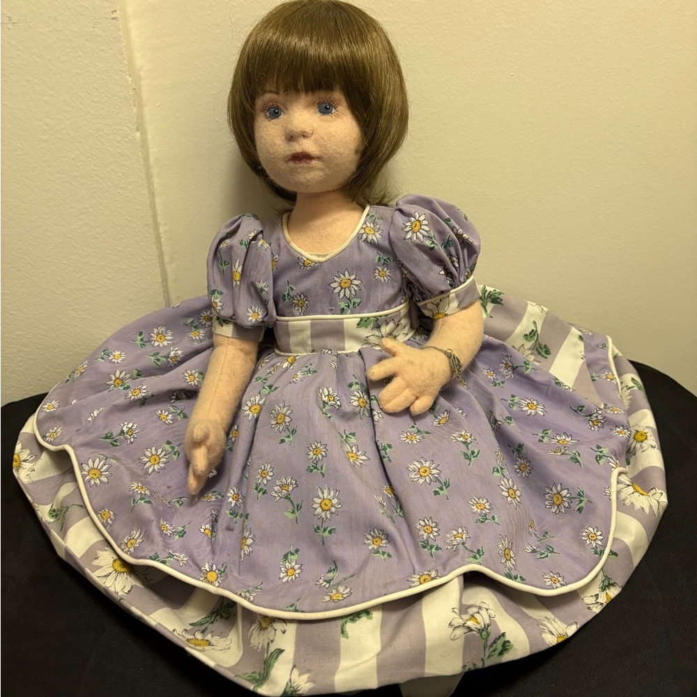 Marie Osmond 20" "Clarissa Heartfelt" FELT DOLL LE # 0390/2500